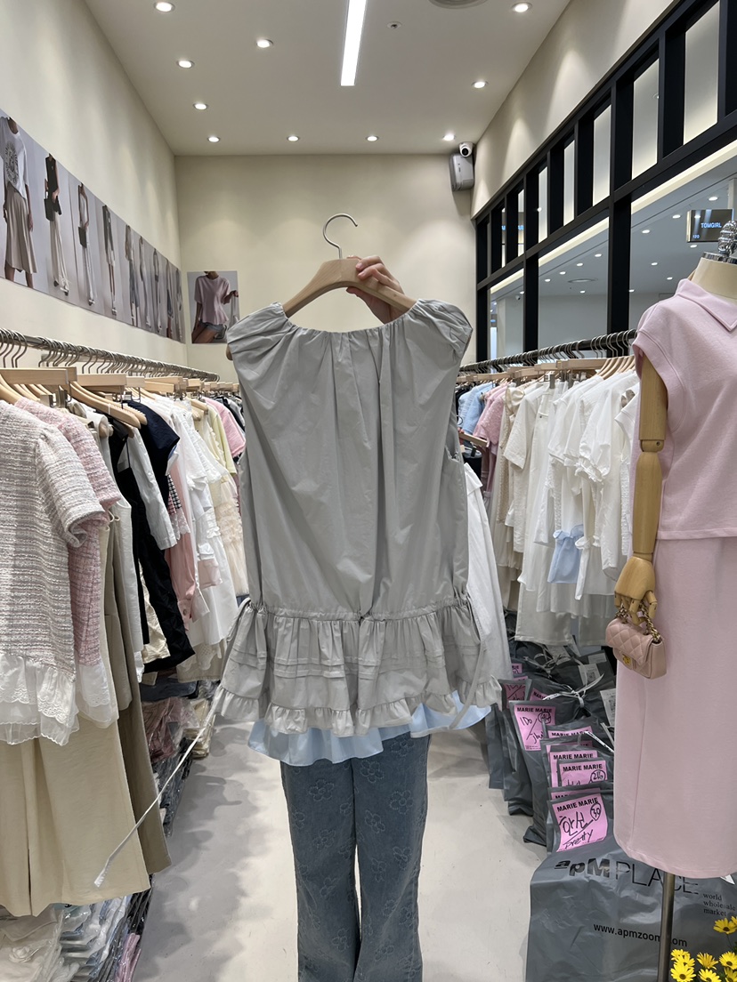 MARIE MARIE東大門代購女裝新品推薦時尚25春夏人氣吊帶背心MARIE MARIE吊帶/背心