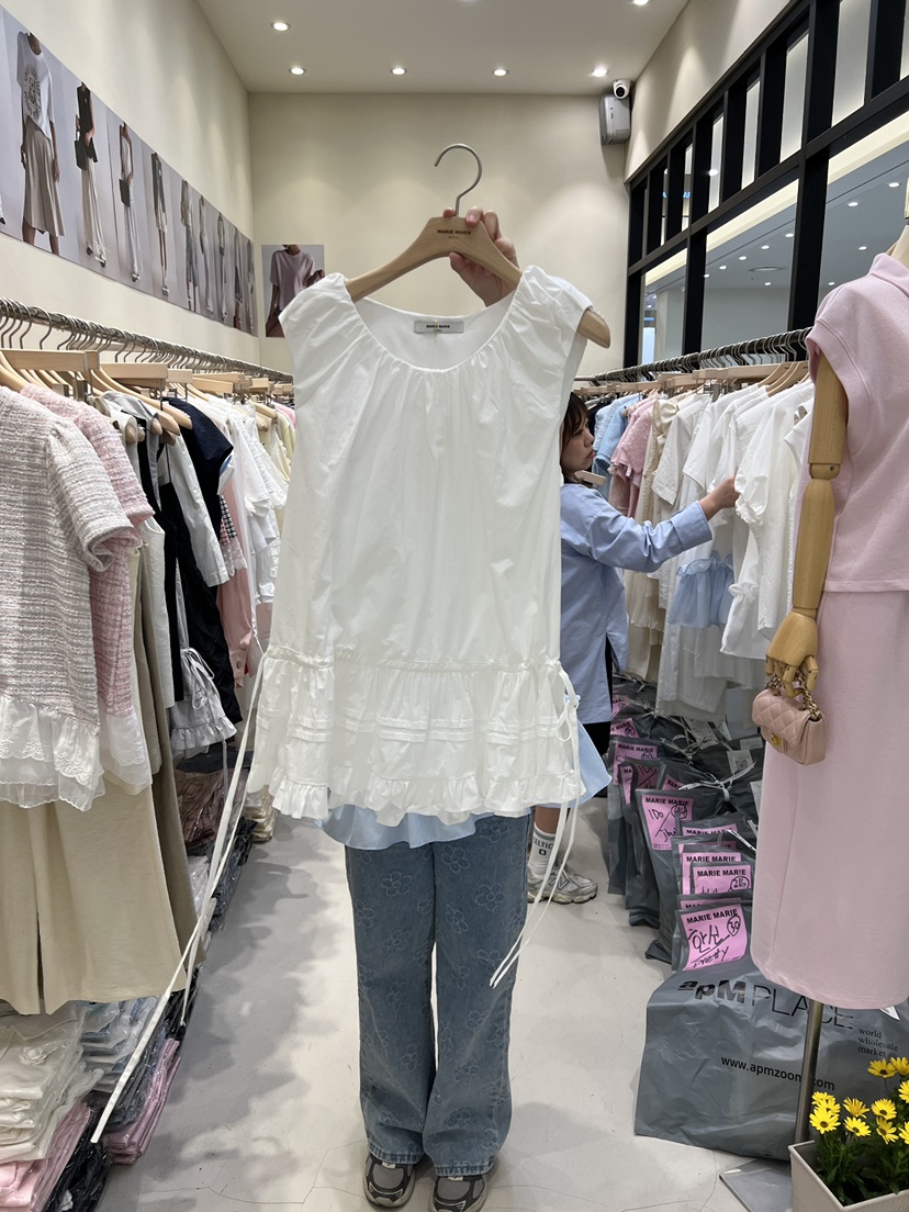 MARIE MARIE東大門代購女裝新品推薦時尚25春夏人氣吊帶背心MARIE MARIE吊帶/背心
