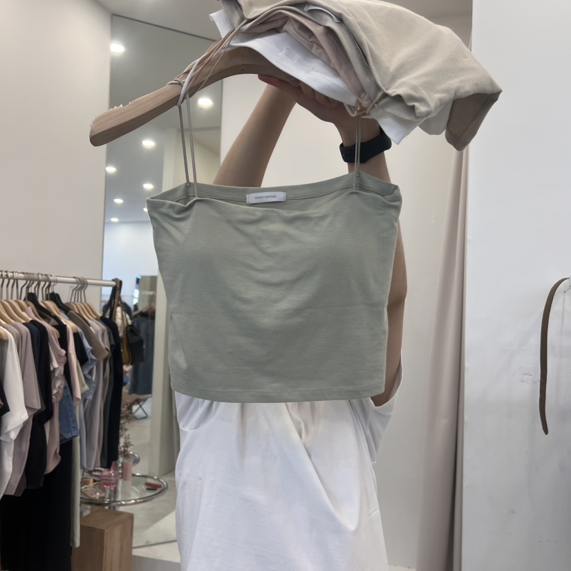 FUNNY POWDER東大門代購女裝新款真品推薦25春夏人氣吊帶背心THE FUNNY吊帶/背心圖色3