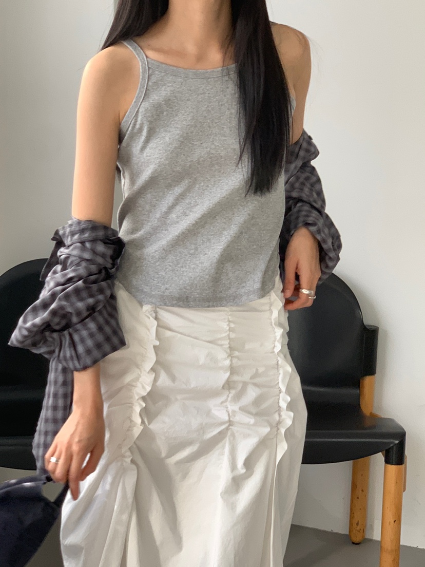 FAVE韓國㊣直郵東大門代購女裝新品25春夏時尚熱賣吊帶背心FAVOURITE吊帶/背心