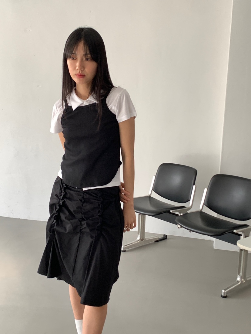 FAVE韓國㊣直郵東大門代購女裝新品25春夏時尚熱賣吊帶背心FAVOURITE吊帶/背心