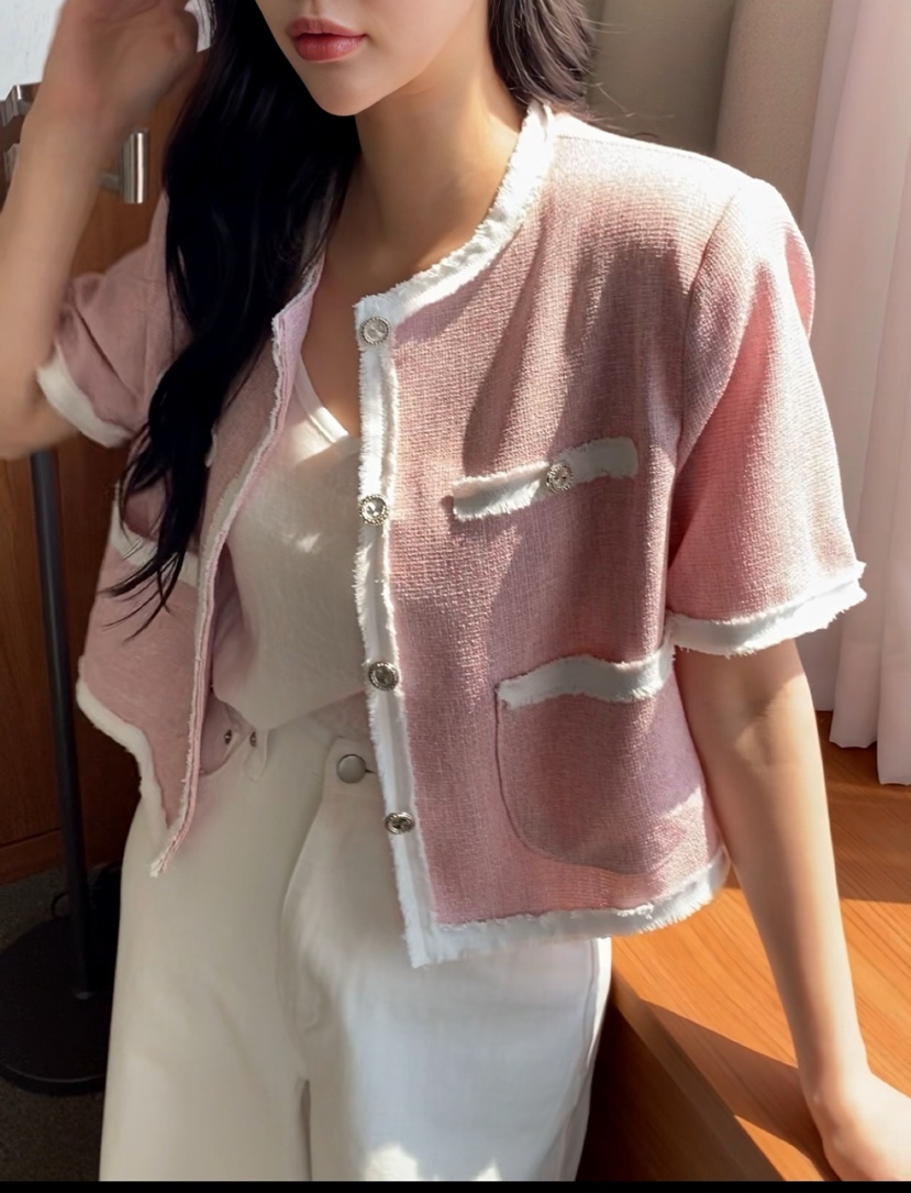 N BROWN韓國㊣直郵東大門代購女裝新品推薦時尚熱賣休閑夾克N BROWN夾克