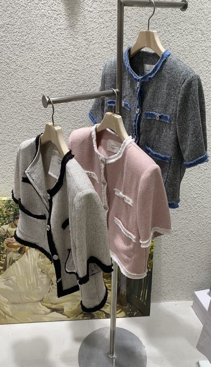 N BROWN韓國㊣直郵東大門代購女裝新品推薦時尚熱賣休閑夾克N BROWN夾克