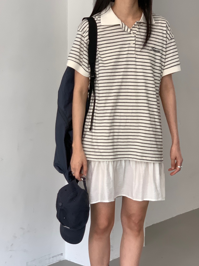 FAVE韓國直郵㊣女裝新品休閑熱賣推薦時尚人氣25春夏T恤FAVOURITET恤
