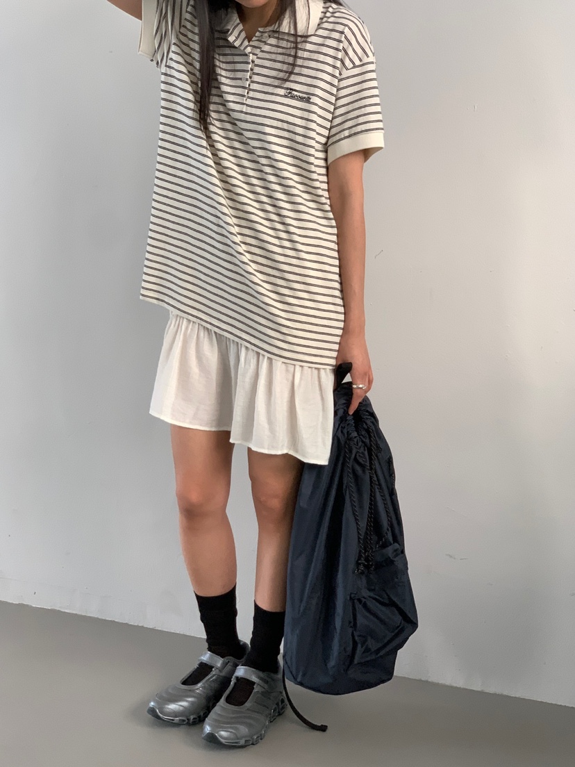 FAVE韓國直郵㊣女裝新品25春夏推薦休閑人氣時尚熱賣連衣裙FAVOURITE連衣裙