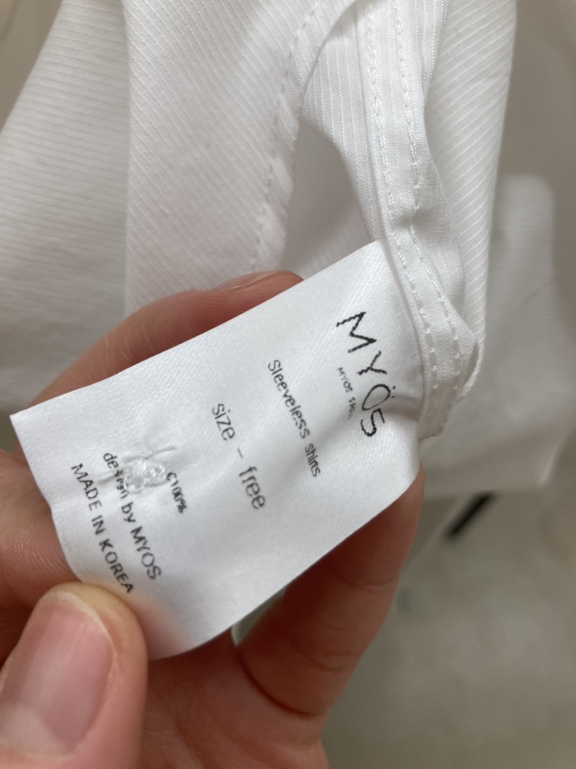 MYOS直郵韓國代購㊣女裝新品推薦熱賣人氣25春夏休閑吊帶背心MYOS吊帶/背心
