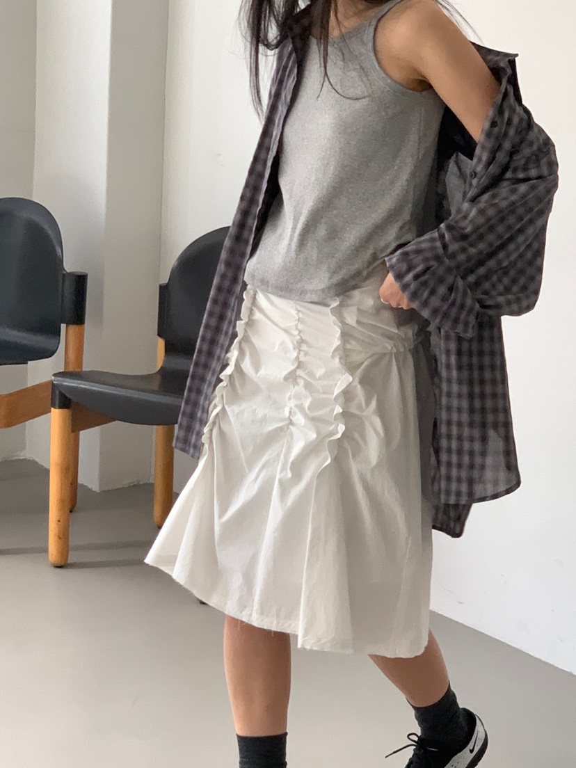 FAVE韓國㊣直郵東大門代購女裝新品人氣25春夏半身裙中短裙FAVOURITE半身裙/中短裙
