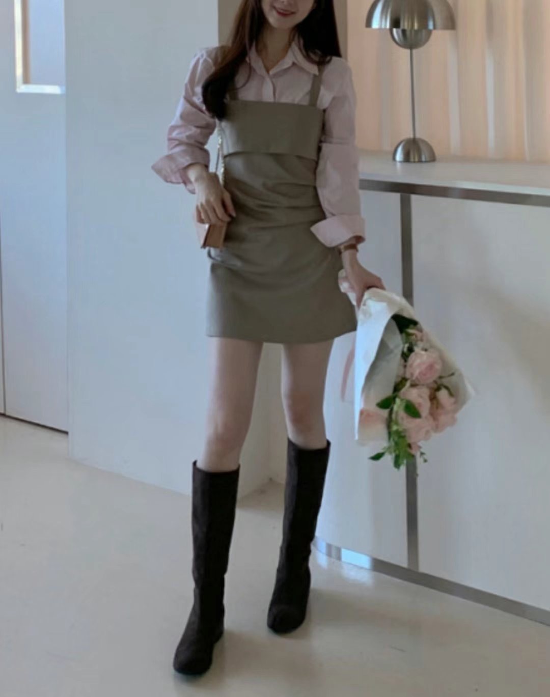 ORORA韓國直郵㊣東大門實拍女裝新款25春夏推薦休閑人氣連衣裙ORORA連衣裙