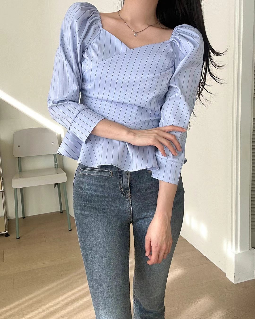 ORORA直郵韓國代購㊣女裝新品人氣25春夏休閑推薦時尚連衣裙ORORA連衣裙