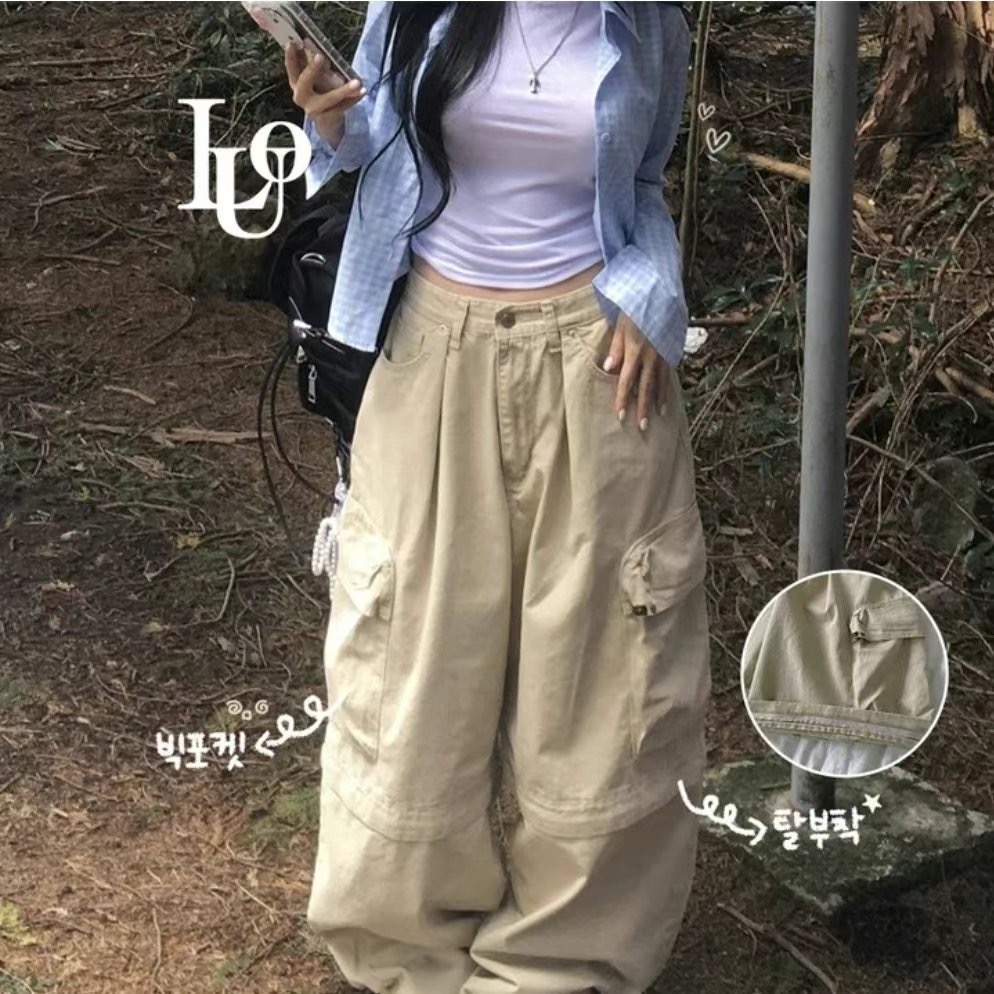 OOT韓國㊣直郵東大門代購女裝新品25春夏人氣推薦短褲可拆卸OOT短褲