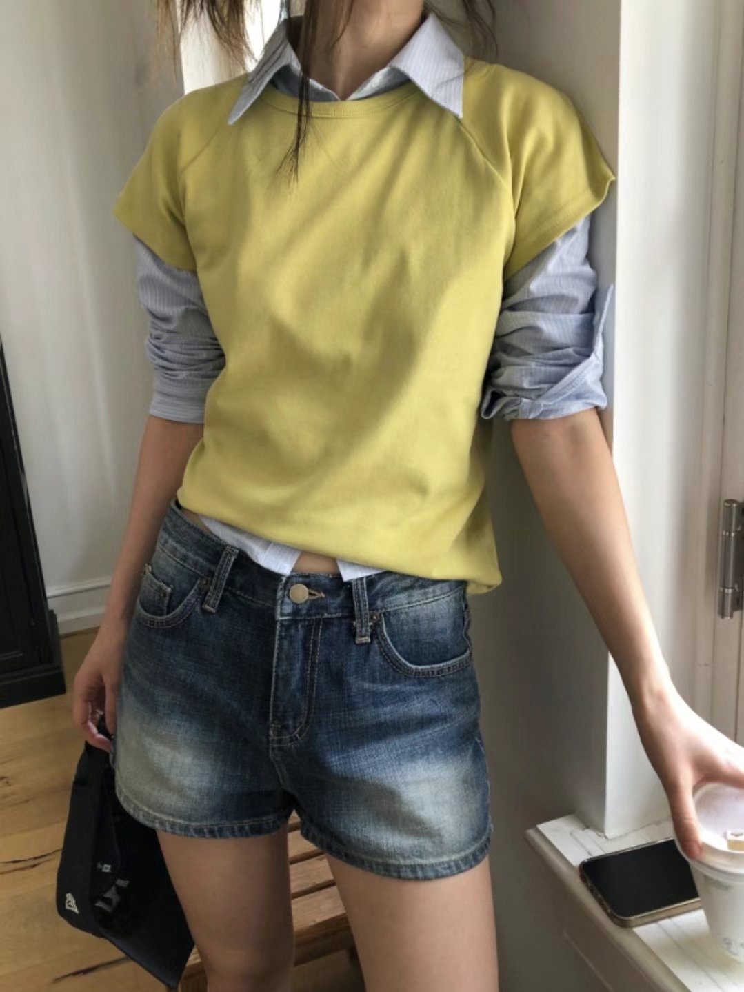 OOT韓國直郵㊣女裝新品推薦25春夏人氣休閑熱賣時尚短褲OOT短褲