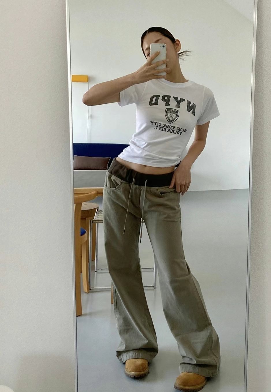 OOT韓國㊣直郵東大門代購女裝新品時尚推薦熱賣人氣25春夏休閑褲OOT休閑褲