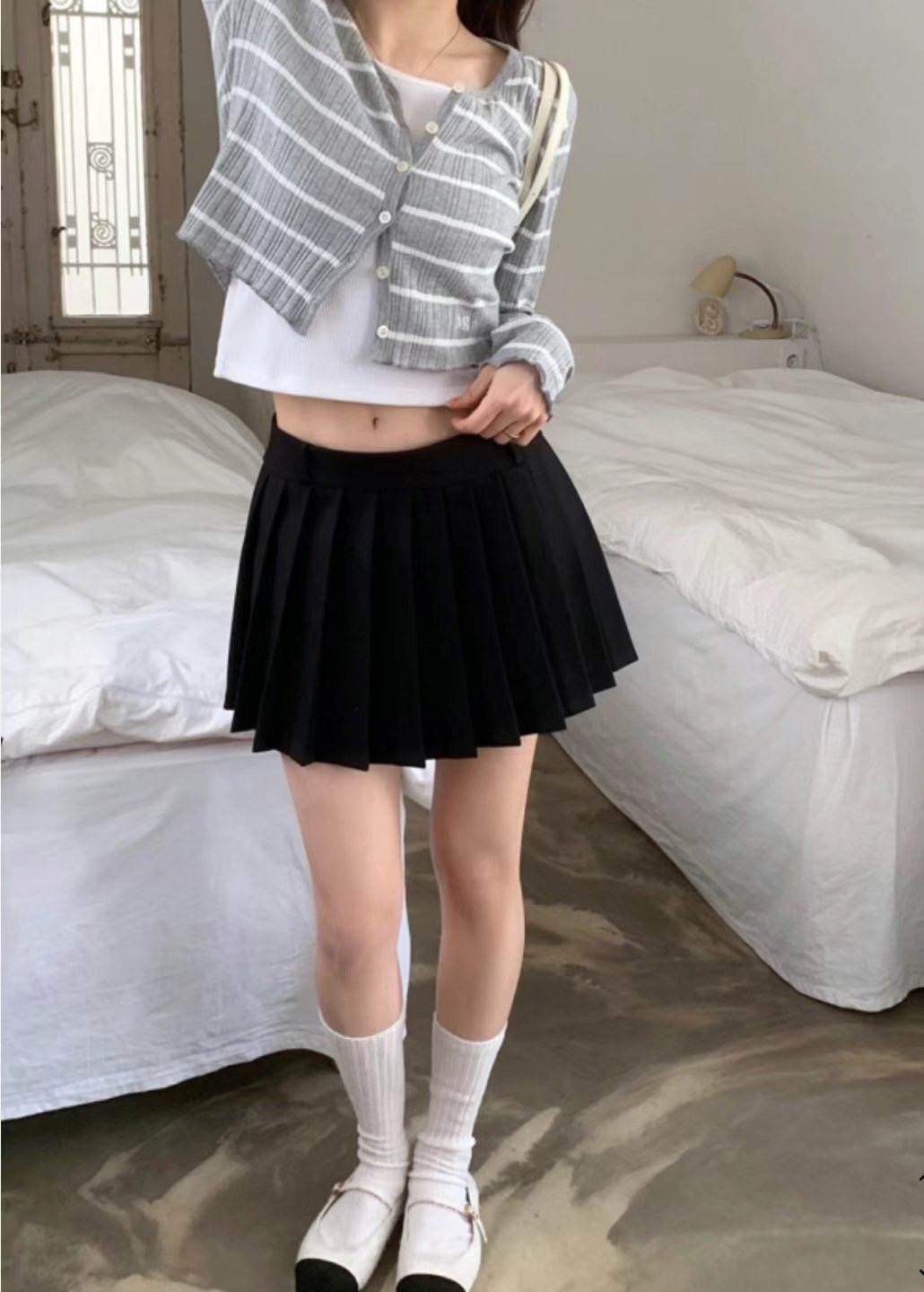 ORORA韓國㊣直郵東大門代購女裝新品25春夏時尚推薦休閑短裙ORORA短裙