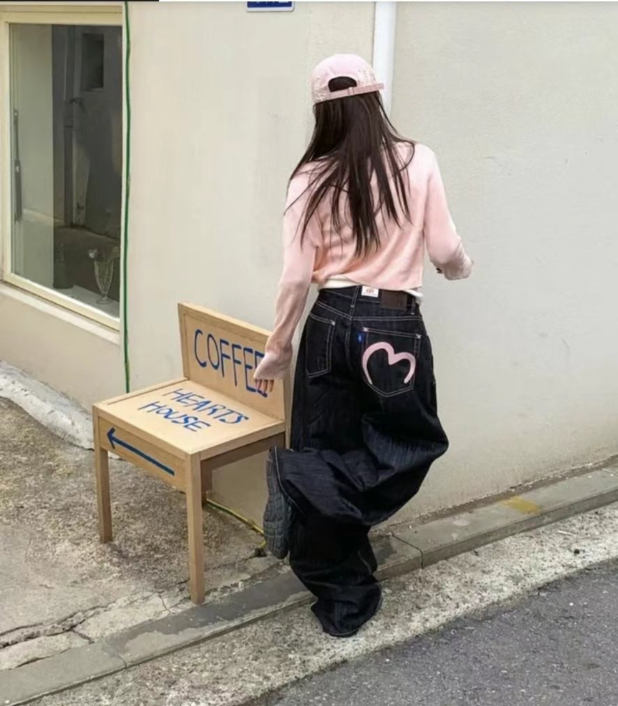 OOT直郵韓國代購㊣女裝新款時尚熱賣25春夏人氣休閑推薦牛仔褲OOT牛仔褲