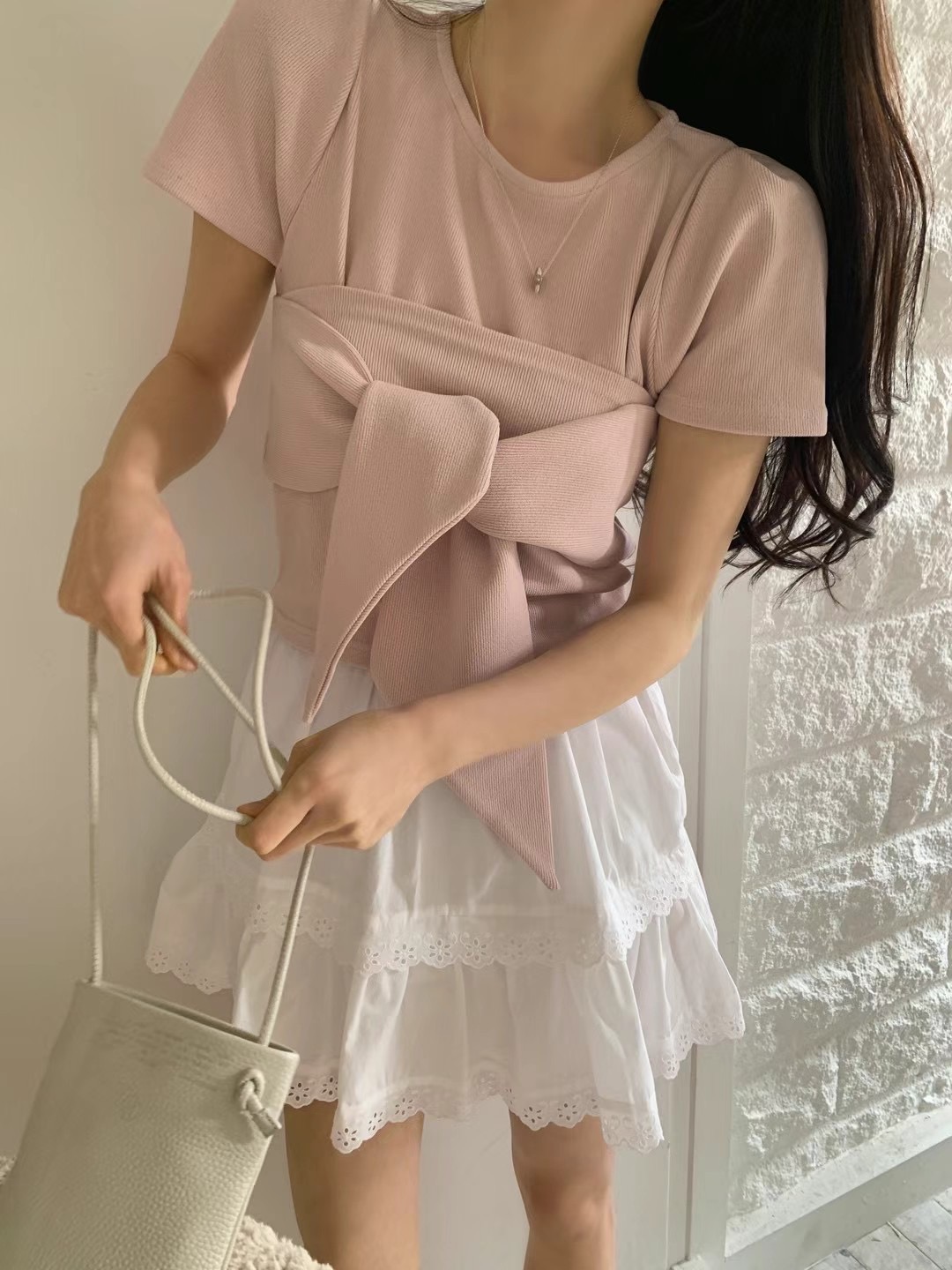 OUIR韓國直郵㊣東大門實拍女裝新品時尚推薦熱賣休閑針織衫OUIR針織衫