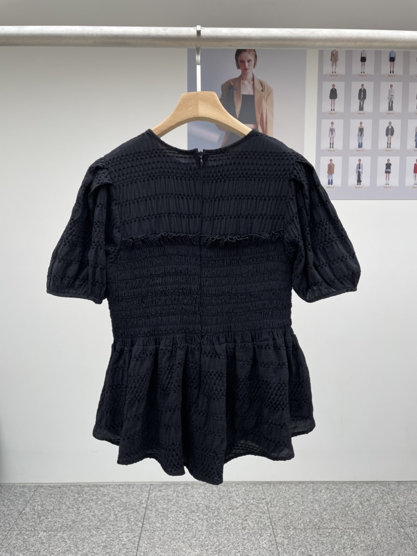 MADE-P韓國㊣直郵東大門代購女裝新品休閑時尚人氣襯衫蕾絲衫MADE-P襯衫/蕾絲衫