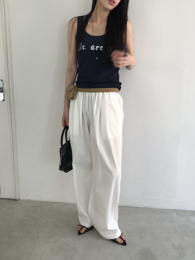 ESCHER直郵韓國代購㊣女裝新品時尚推薦人氣25春夏吊帶背心ESCHER吊帶/背心
