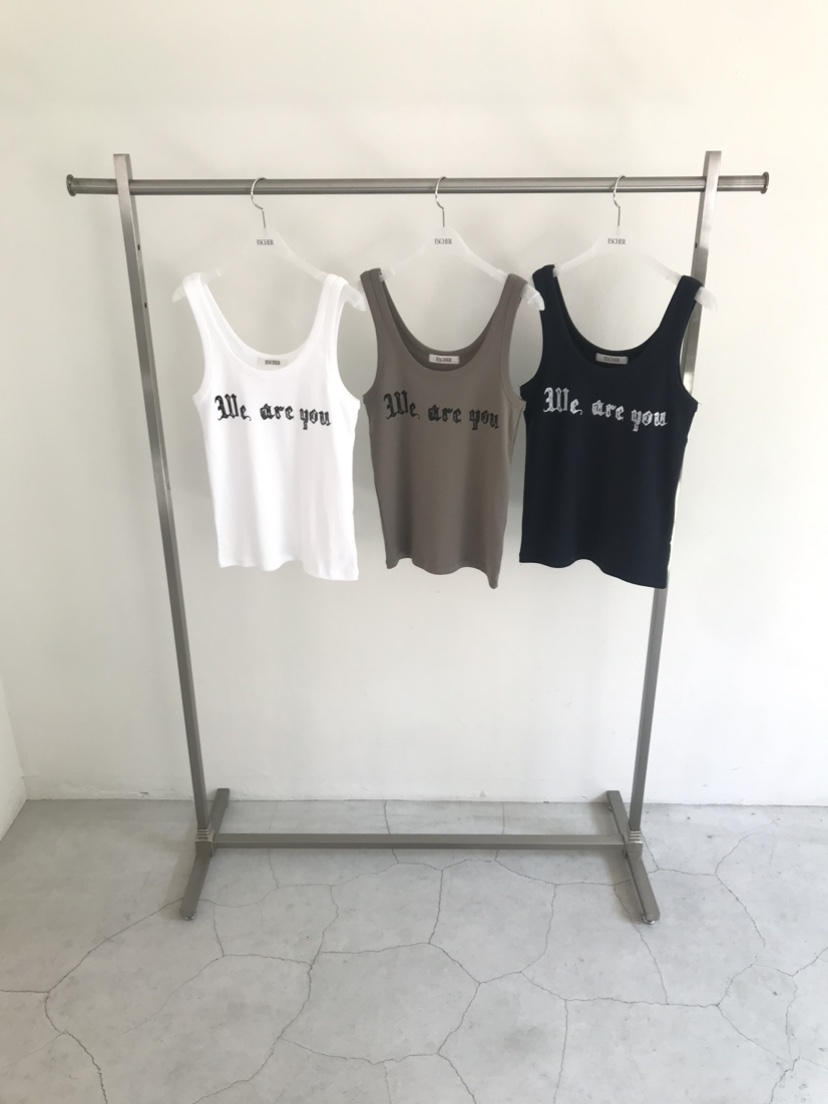 ESCHER直郵韓國代購㊣女裝新品時尚推薦人氣25春夏吊帶背心ESCHER吊帶/背心