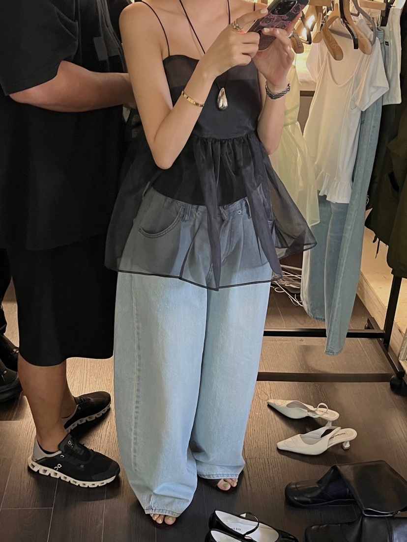 MADE-P韓國㊣直郵東大門代購女裝新款時尚推薦熱賣吊帶背心MADE-P吊帶/背心