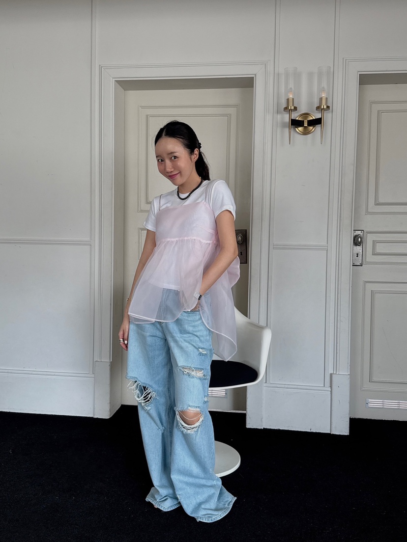 MADE-P韓國㊣直郵東大門代購女裝新款時尚推薦熱賣吊帶背心MADE-P吊帶/背心