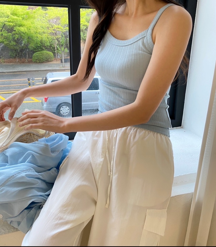 N BROWN韓國直郵㊣女裝新品推薦25春夏熱賣人氣時尚吊帶背心N BROWN吊帶/背心