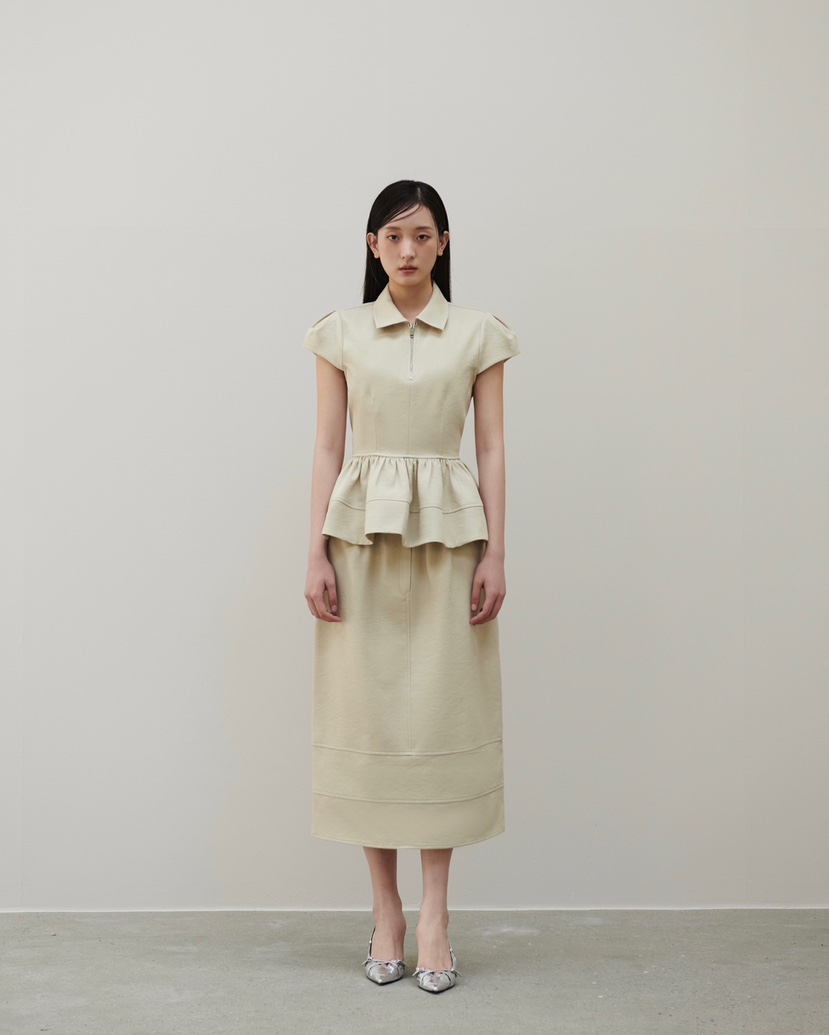 STAGE韓國直郵㊣東大門實拍女裝新品推薦熱賣25春夏時尚長裙STAGE長裙