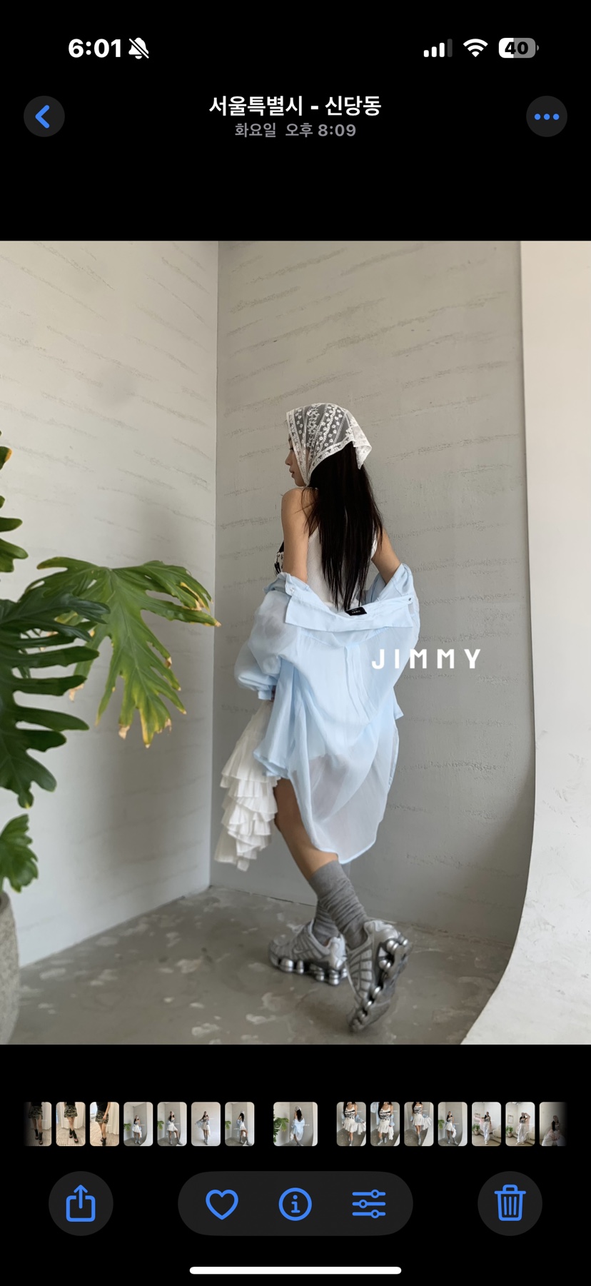 JIMMY韓國直郵㊣東大門實拍女裝新款時尚休閑襯衫蕾絲衫透視JIMMY/REMAKE襯衫/蕾絲衫