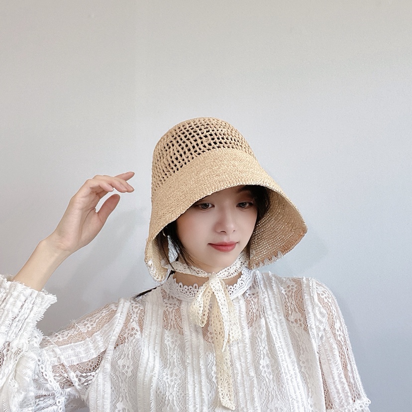 LOVELY HAT韓國直郵㊣東大門實拍女裝新品休閑時尚25春夏帽子LOVELY HAT帽子圖色2