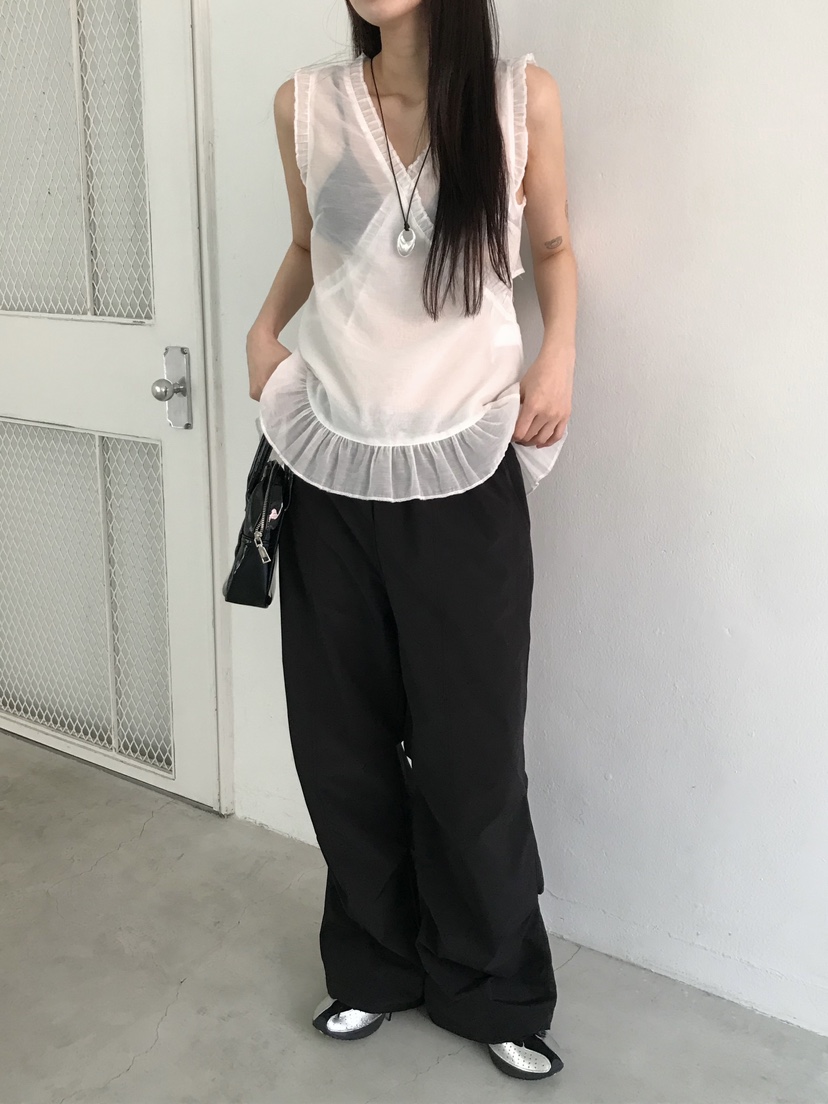 ESCHER韓國㊣直郵東大門代購女裝新品熱賣25春夏休閑吊帶背心ESCHER吊帶/背心