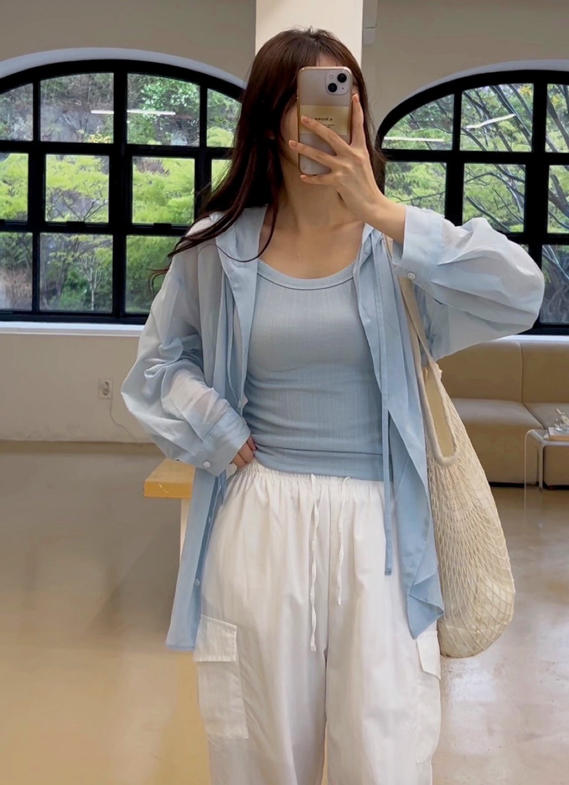 N BROWN韓國㊣直郵東大門代購女裝新款推薦襯衫蕾絲衫不含內搭N BROWN襯衫/蕾絲衫圖色3