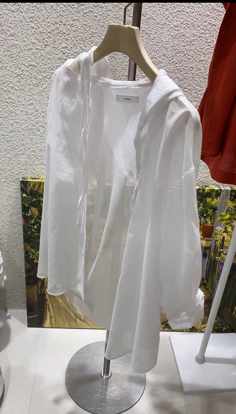 N BROWN韓國㊣直郵東大門代購女裝新款推薦襯衫蕾絲衫不含內搭N BROWN襯衫/蕾絲衫圖色4