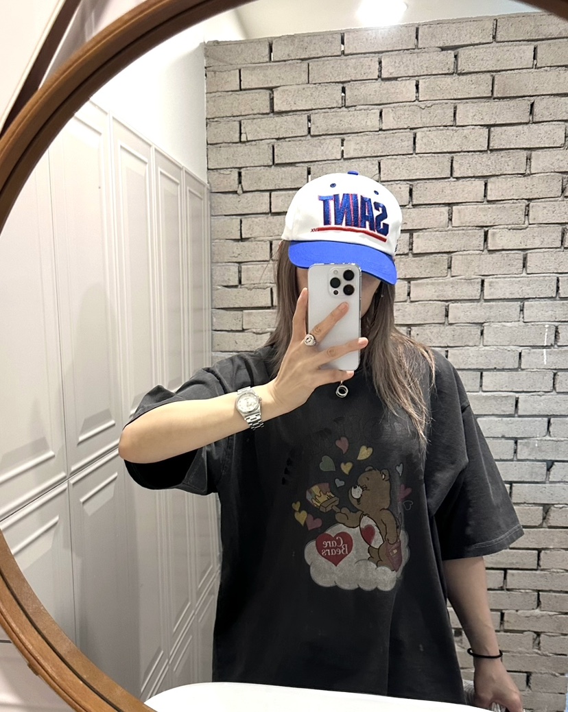 CRACKERS韓國㊣直郵東大門代購女裝新品時尚25春夏人氣休閑T恤CRACKERST恤