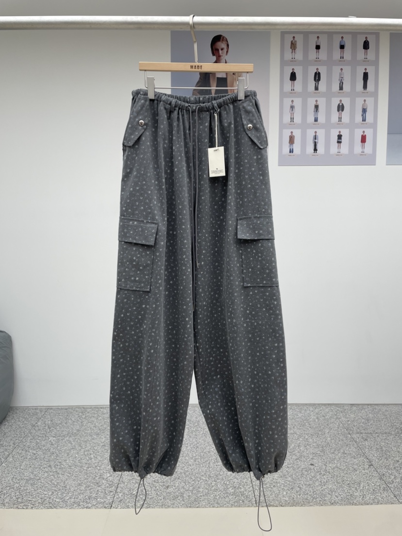 MADE-P韓國直郵㊣東大門實拍女裝新款25春夏推薦時尚休閑褲MADE-P休閑褲圖色2