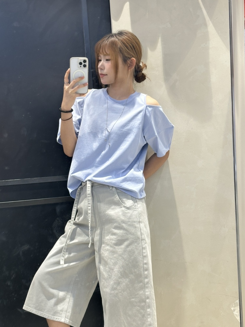 MILLIMETER韓國直郵㊣東大門實拍女裝新款熱賣休閑25春夏T恤MILLIMETERT恤