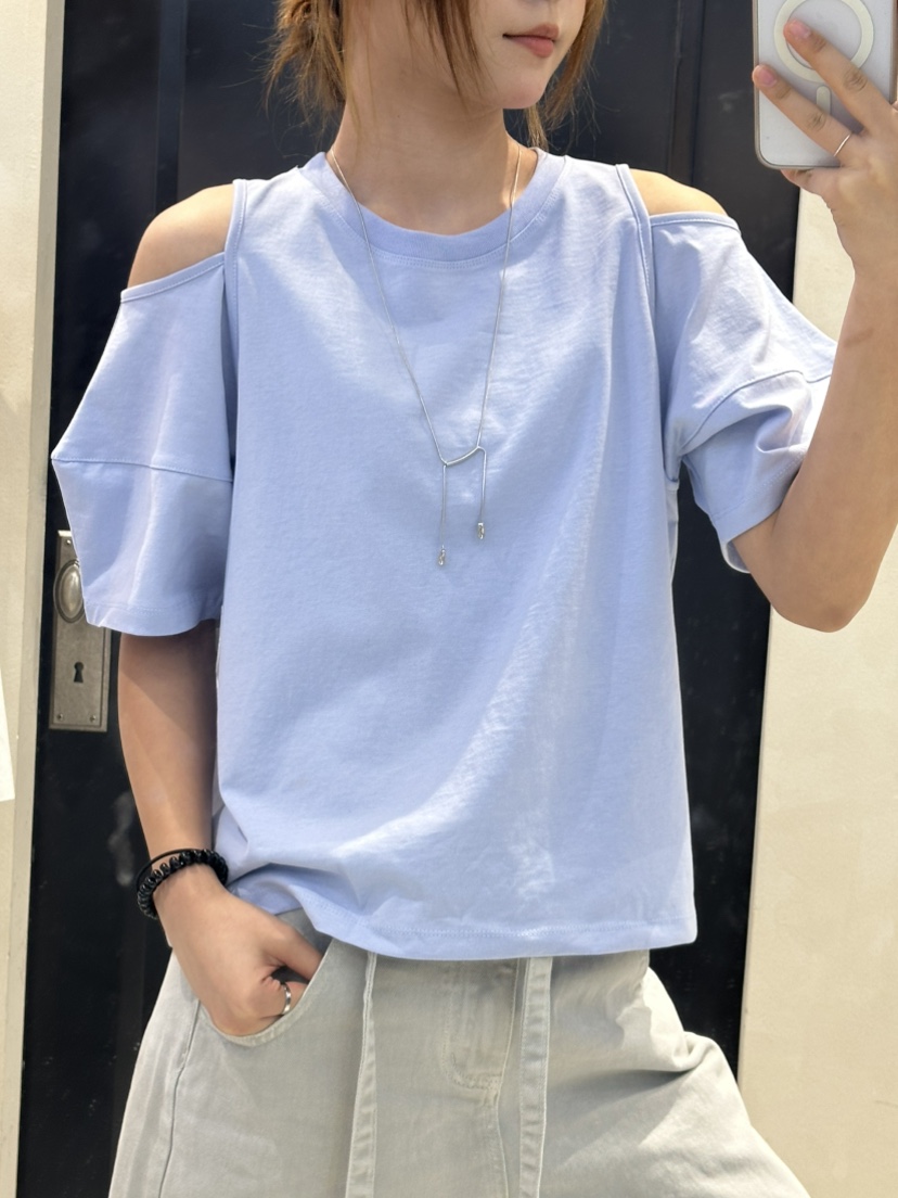 MILLIMETER韓國直郵㊣東大門實拍女裝新款熱賣休閑25春夏T恤MILLIMETERT恤