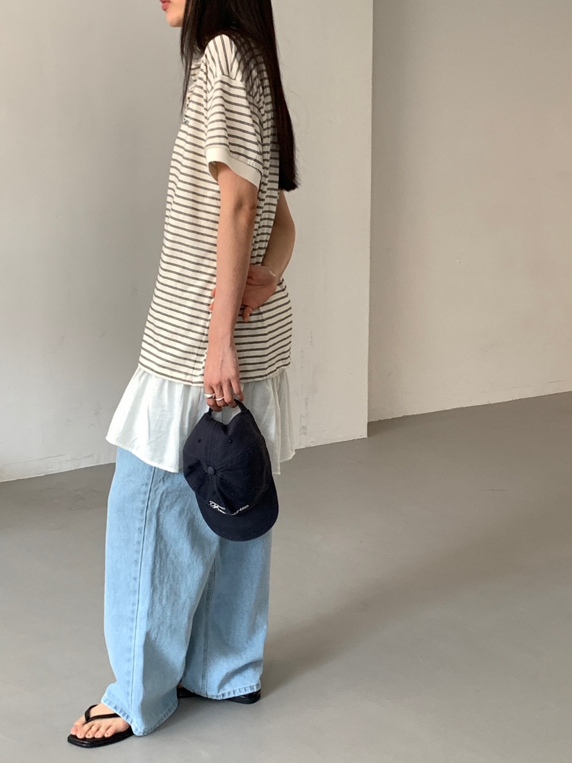 FAVE韓國直郵㊣女裝新品推薦人氣時尚熱賣休閑25春夏牛仔褲FAVOURITE牛仔褲