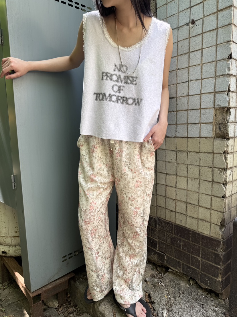 FRANC—L韓國直郵㊣女裝新款熱賣時尚休閑25春夏休閑褲蕾絲FRANC休閑褲