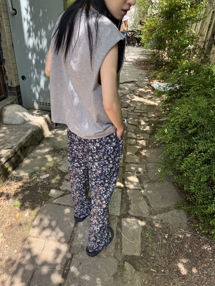 FRANC—L韓國直郵㊣女裝新款熱賣時尚休閑25春夏休閑褲蕾絲FRANC休閑褲