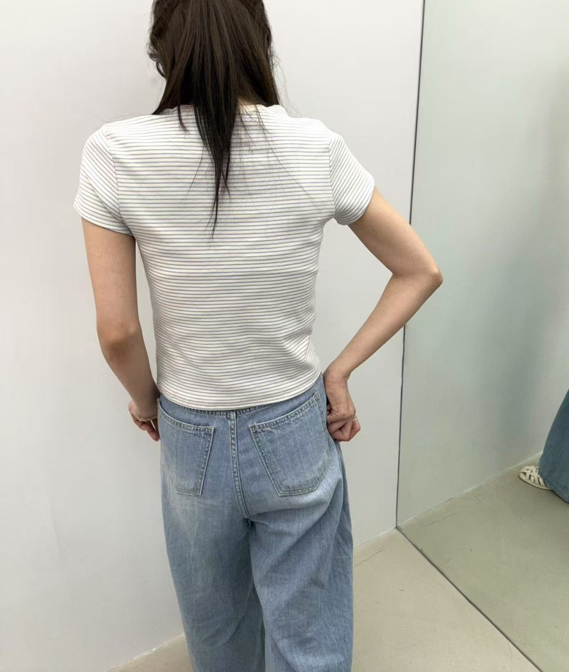 JMIND韓國直郵㊣東大門實拍女裝新款熱賣休閑時尚人氣推薦T恤JMINDT恤