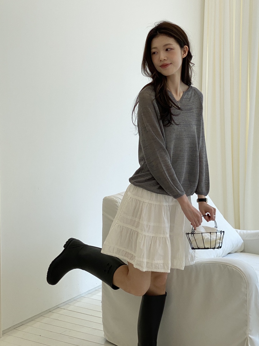 ERUME韓國㊣直郵東大門代購女裝新品25春夏推薦熱賣人氣針織衫ERUME針織衫
