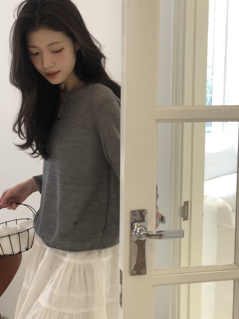 ERUME韓國㊣直郵東大門代購女裝新品25春夏推薦熱賣人氣針織衫ERUME針織衫