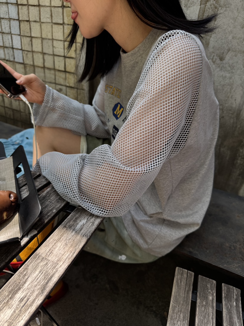FRANC—L直郵韓國代購㊣女裝新品25春夏熱賣人氣推薦長袖T恤FRANC長袖T恤