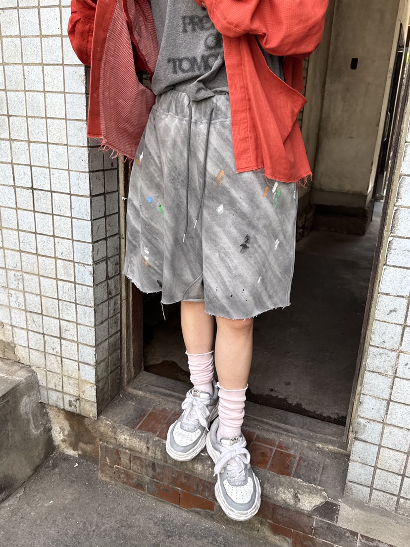 FRANC—L韓國直郵㊣東大門實拍女裝新款時尚熱賣25春夏短褲FRANC短褲