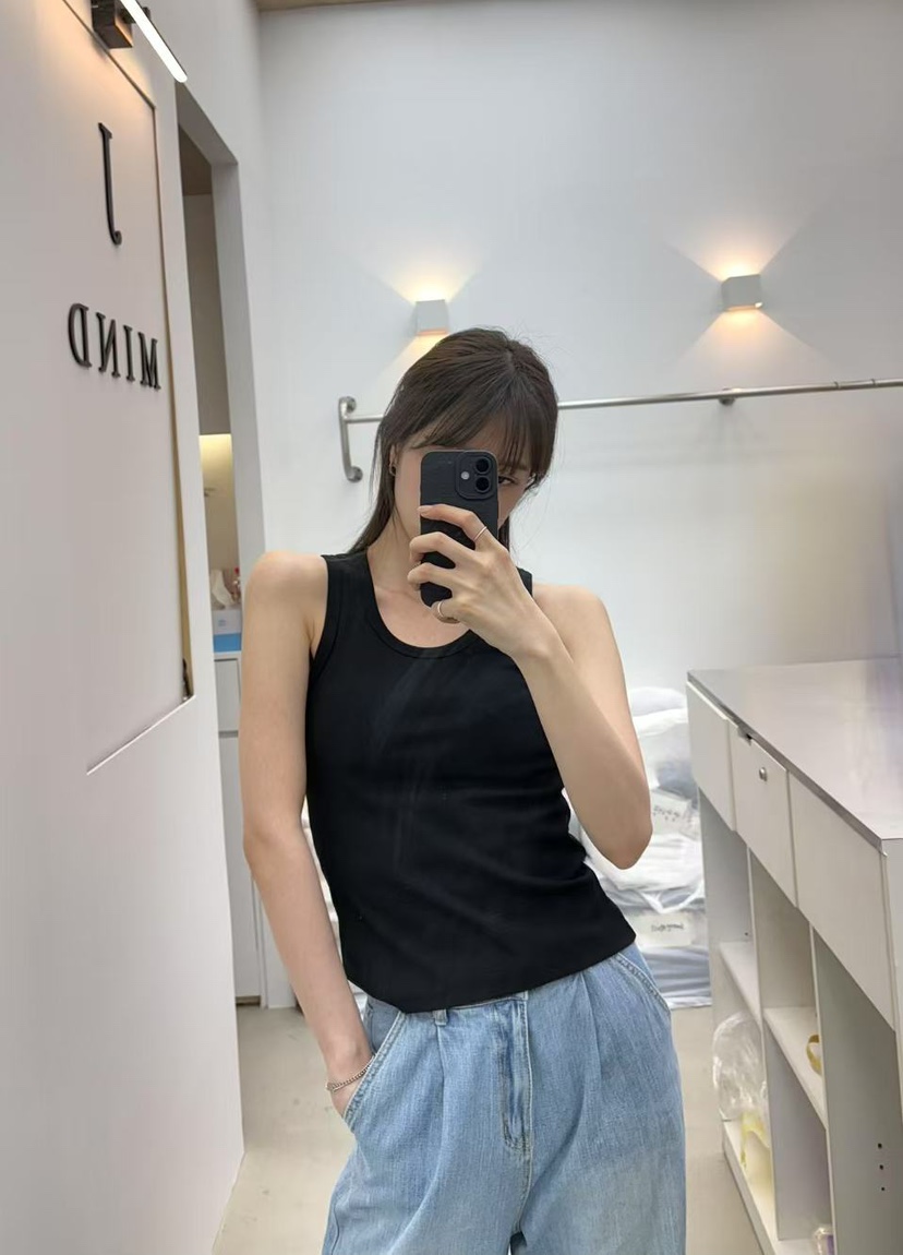 JMIND韓國直郵㊣女裝新款推薦熱賣人氣休閑25春夏吊帶背心圓領JMIND吊帶/背心