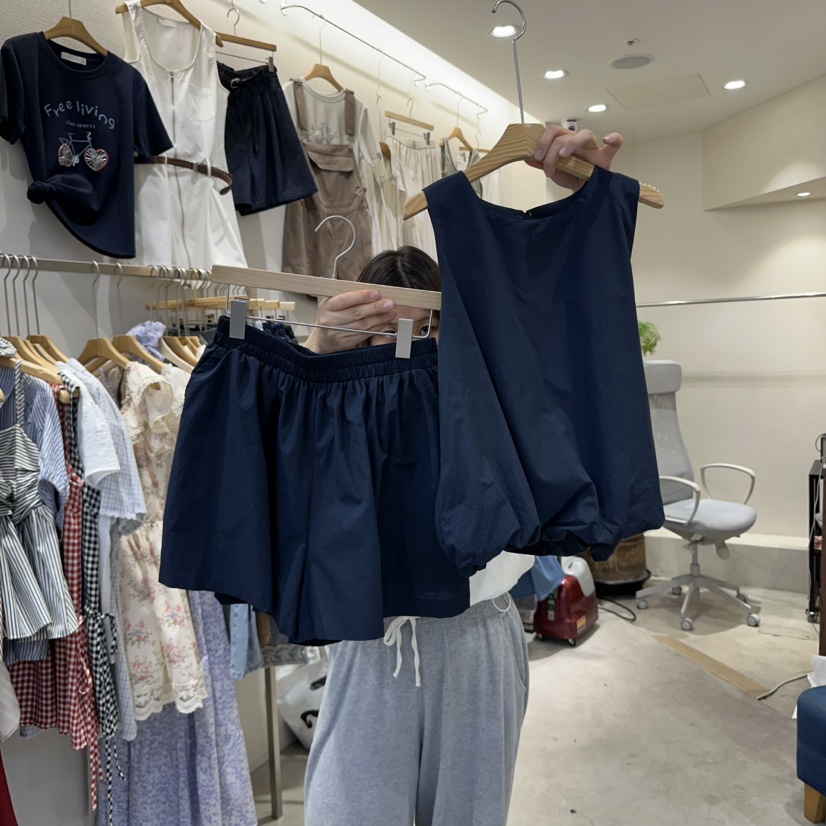 HIPTIQUE韓國直郵㊣女裝新款休閑時尚25春夏推薦熱賣套裝套裝HIPTIQUE套裝圖色2