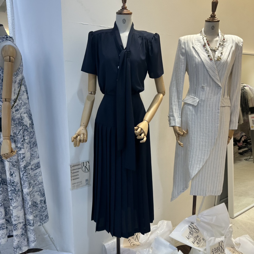 INNO韓國直郵㊣東大門實拍女裝新品休閑25春夏熱賣推薦連衣裙INNO連衣裙圖色2