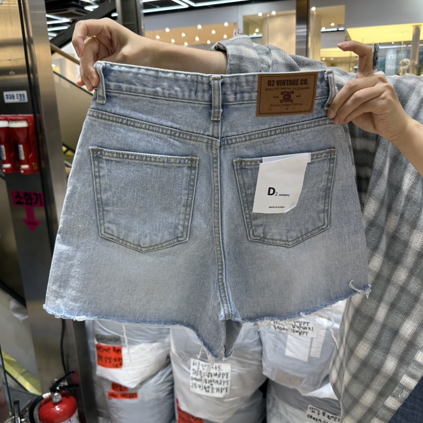A2/D2韓國㊣直郵東大門代購女裝新品休閑熱賣25春夏推薦短褲A2/D2短褲