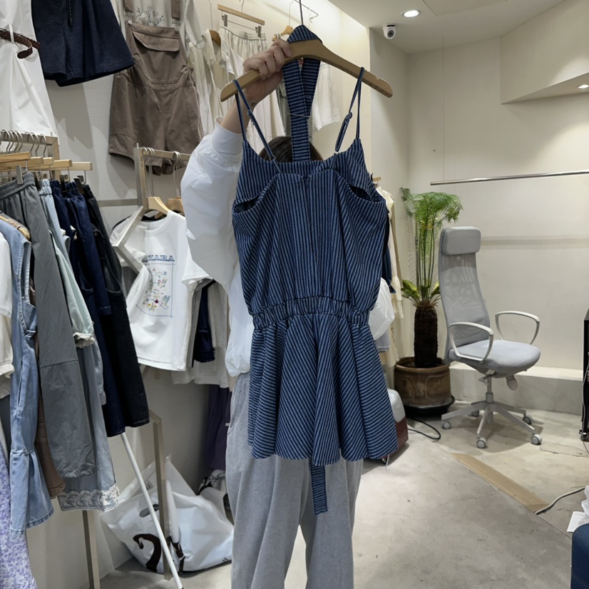 HIPTIQUE韓國㊣直郵東大門代購女裝新品休閑熱賣連衣裙含腰帶HIPTIQUE連衣裙