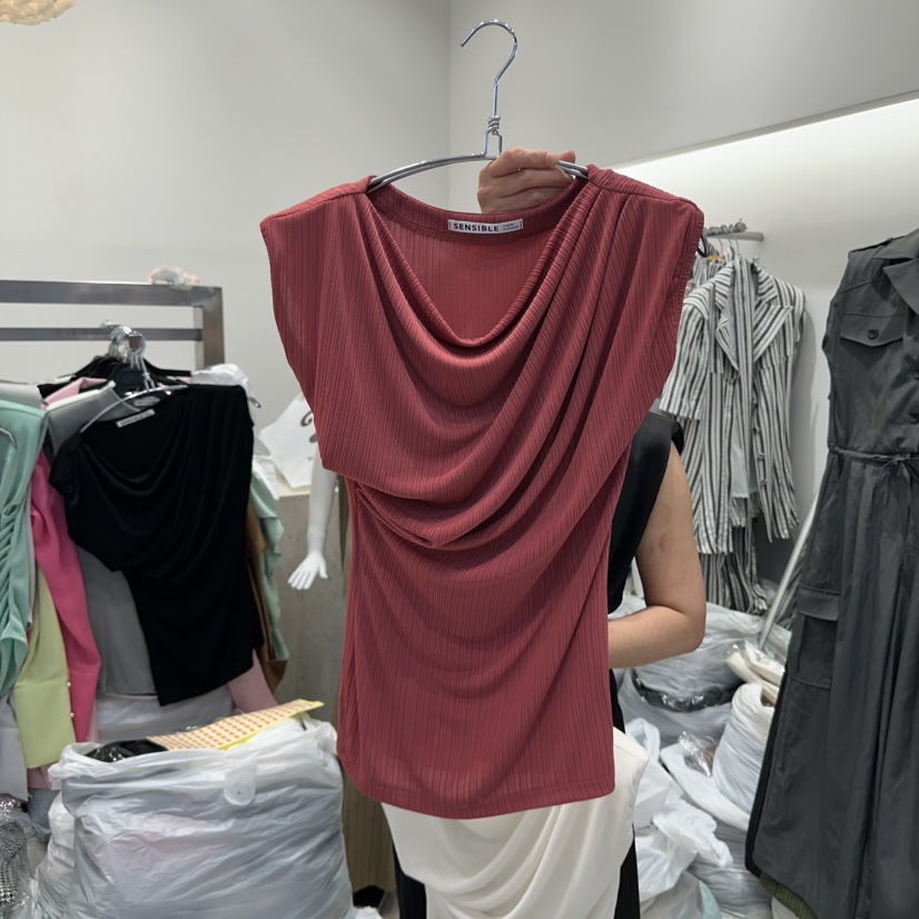 SENSIBLE-S韓國直郵㊣東大門實拍女裝新品時尚熱賣吊帶背心SENSIBLE吊帶/背心圖色2