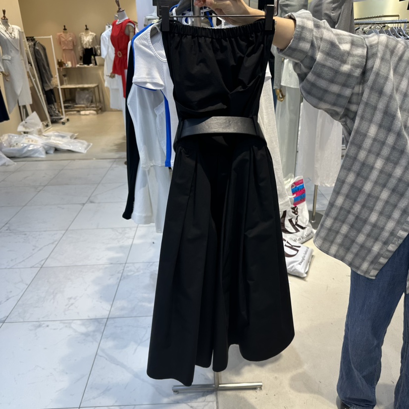 A2/D2韓國直郵㊣女裝新品時尚推薦熱賣人氣休閑連衣裙含腰帶A2/D2連衣裙